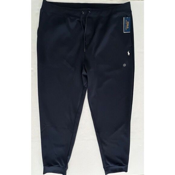 Polo Ralph Lauren Men’s Sz 2XLT Dark Navy Blue Jogger Pants Sweatpants NWT - Picture 1 of 7